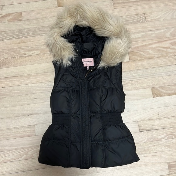 Juicy Couture Jackets & Coats Juicy Couture Puffer Vest With Fur